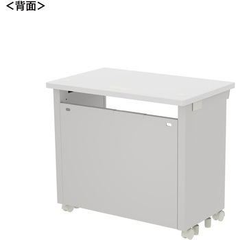 注文コード:55036076 デスク_eシリーズ/ホワイト×ホワイト サンワサプライ
