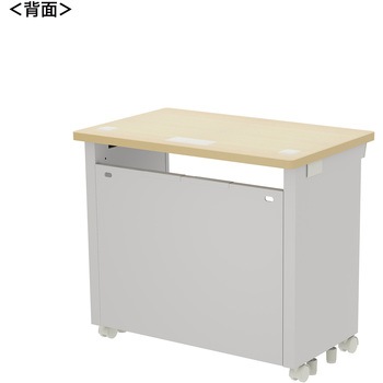 注文コード:55036189 デスク_eシリーズ/薄い木目×ホワイト サンワサプライ