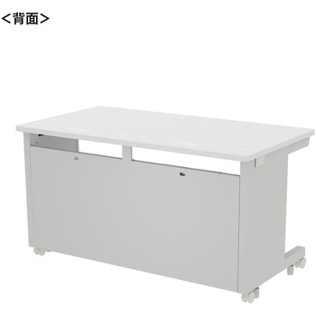 注文コード:55036356 デスク_eシリーズ/ホワイト×ホワイト サンワサプライ