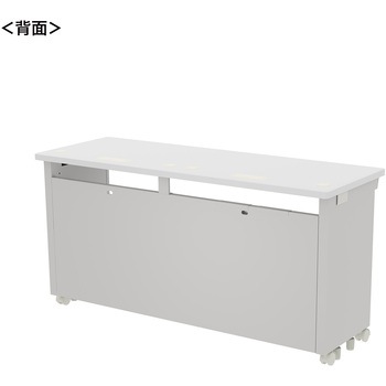 注文コード:55036399 デスク_eシリーズ/ホワイト×ホワイト サンワサプライ