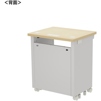 注文コード:55036907 デスク_eシリーズ/薄い木目×ホワイト サンワサプライ