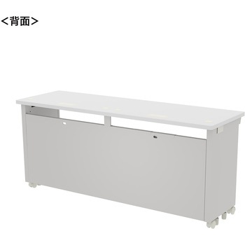 注文コード:55038307 デスク_eシリーズ/ホワイト×ホワイト サンワサプライ