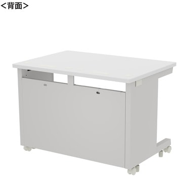 注文コード:55039095 デスク_eシリーズ/ホワイト×ホワイト サンワサプライ