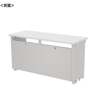 注文コード:55039226 デスク_eシリーズ/ホワイト×ホワイト サンワサプライ