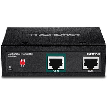 注文コード:55185429 産業用ギガビットUPoEスプリッター TRENDnet