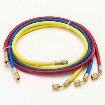 チャージホースセット(R134a)240cm 片側60° イチネンTASCO
