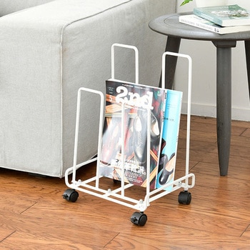 注文コード:55668577 段ボールストッカー キャスター付き YAMAZEN(山善)