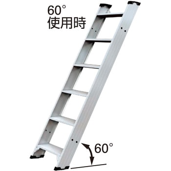 注文コード:56579592,56579608,56579617,56579626,56579635,56579644,56579653 1連はしご FLW2.0 両面使用タイプ - 長谷川工業