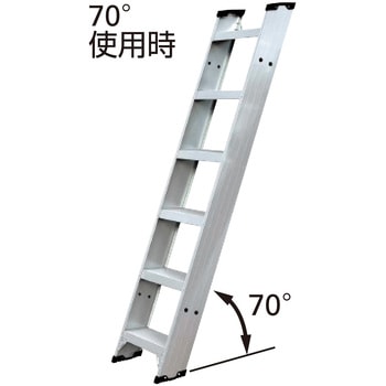 注文コード:56579592,56579608,56579617,56579626,56579635,56579644,56579653 1連はしご FLW2.0 両面使用タイプ - 長谷川工業