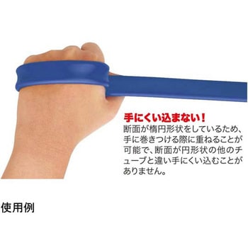 注文コード:56662947 RBトレーニングチューブ ハードタイプ ブルー 秦運動具工業 (HATAS)