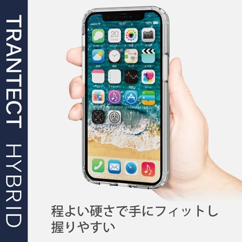 注文コード:58205718 iPhone 12 mini ケース カバー 耐衝撃 ポリカーボネート TPU クリア 透明 - エレコム