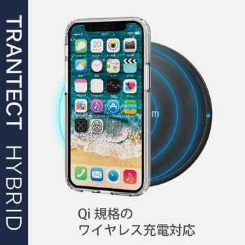 注文コード:58205718 iPhone 12 mini ケース カバー 耐衝撃 ポリカーボネート TPU クリア 透明 - エレコム