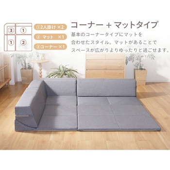 注文コード:59161028 ローソファ4点セット セルタン