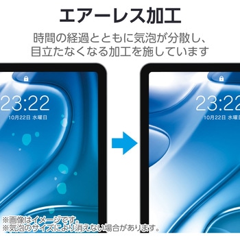 注文コード:59327917 iPad Air 11インチ (M4/M3/M2) フィルム ペーパーライク 文字用 紙のような描き心地 アンチグレア なめらかタイプ 指紋防止 - エレコム