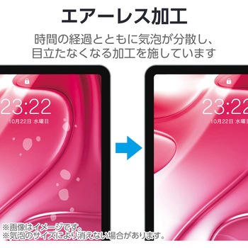 注文コード:59327969 13インチ iPad Air (M3/M2) フィルム 文字用 紙のような描き心地 アンチグレア しっかりタイプ 指紋防止 エレコム