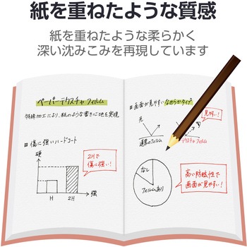 注文コード:59327978 13インチ iPad Air (M3/M2) フィルム 文字用 紙のような描き心地 アンチグレア なめらかタイプ 指紋防止 エレコム
