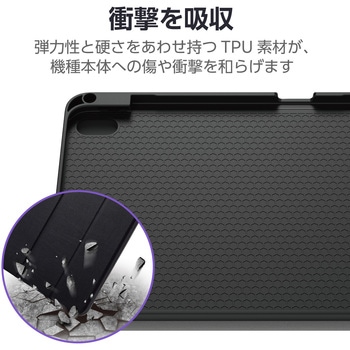 注文コード:59328328,59328337,59328346 iPad A16 11インチ iPad 第10世代 10.9インチ ケース マグネット式フラップ Apple Pencil収納 フリーアングル - エレコム