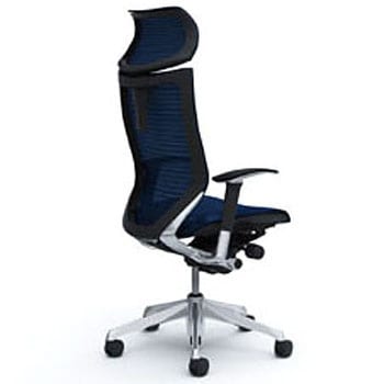 注文コード:59372513 オフィスシーティング バロン 可動肘 EXハイバック 可動ヘッドレスト 背スタンダードメッシュ オカムラ(岡村製作所)