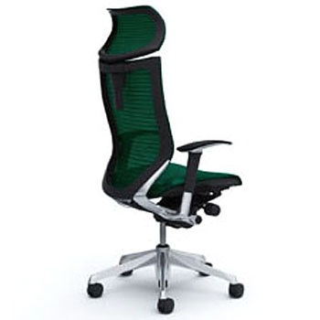 注文コード:59372617 オフィスシーティング バロン 可動肘 EXハイバック 可動ヘッドレスト 背スタンダードメッシュ オカムラ(岡村製作所)