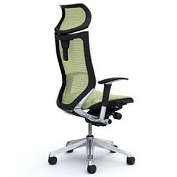 注文コード:59372635 オフィスシーティング バロン 可動肘 EXハイバック 可動ヘッドレスト 背スタンダードメッシュ オカムラ(岡村製作所)