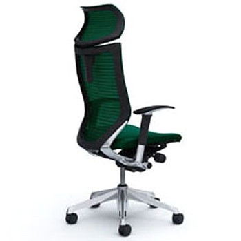 注文コード:59374516 オフィスシーティング バロン 可動肘 EXハイバック 可動ヘッドレスト 背スタンダードメッシュ オカムラ(岡村製作所)