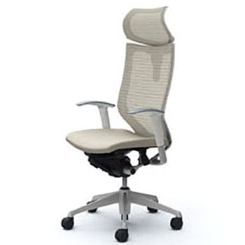 注文コード:59375225 オフィスシーティング バロン 可動肘 EXハイバック 可動ヘッドレスト 背スタンダードメッシュ オカムラ(岡村製作所)