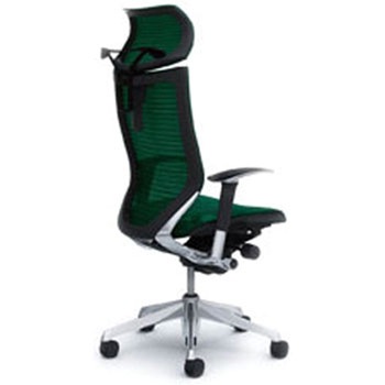 注文コード:59376388 オフィスシーティング バロン 可動肘 EXハイバック 可動ヘッドレスト 背スタンダードメッシュ オカムラ(岡村製作所)
