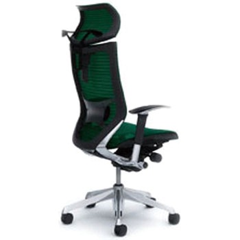 注文コード:59377334 オフィスシーティング バロン 可動肘 EXハイバック 可動ヘッドレスト 背スタンダードメッシュ オカムラ(岡村製作所)