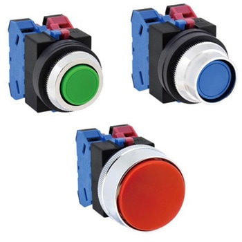 注文コード:59960031 Φ25 TWSシリーズ照光押ボタンスイッチ (大形プッシュロックターンリセット形 LED) - IDEC(和泉電気)