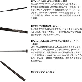 注文コード:60078500,60078509,60078518,60078527,60078536 アウトレイジ XV J DAIWA(ダイワ)