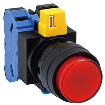 注文コード:60081761 HWシリーズ 照光押ボタンスイッチΦ22 (丸突形 LED)(オルタネイト形) - IDEC(和泉電気)