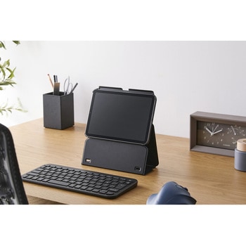 注文コード:60160111,60160120,60160129 iPad mini(A17 Pro)/第6世代 8.3インチ用 ケース ソフトレザー 手帳型 フリーアングル スタンド機能 エレコム