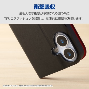 注文コード:60160838 Galaxy A36 5G (SC-54F) ケース レザー 手帳型 マグネット フラップ 衝撃吸収 超軽量 薄型 スタンド機能付 - エレコム