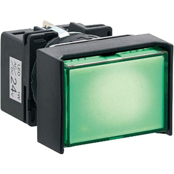 注文コード:60211523,60211575,60211663,60211715,60211855 Φ16 LBシリーズ 表示灯 (長角形) IDEC(和泉電気)