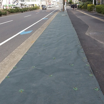 注文コード:60439745 高密度不織布防草シート 無緑 セフティー3