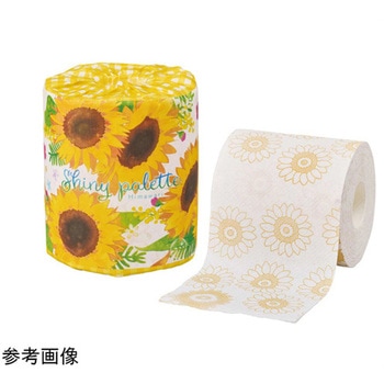 注文コード:60504109 ノベルティ ひまわりペーパー トイレットペーパー 100個 ノーブランド