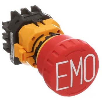 注文コード:60517046 Φ22 XWシリーズ SEMI緊急遮断用(EMO)スイッチ - IDEC(和泉電気)