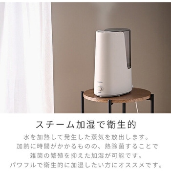 注文コード:60559217 スチーム式加湿器 YAMAZEN(山善)