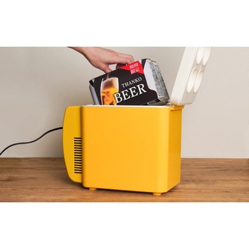 注文コード:60661767 6缶パックがすっぽり入る「6缶ビール冷蔵庫」 サンコー