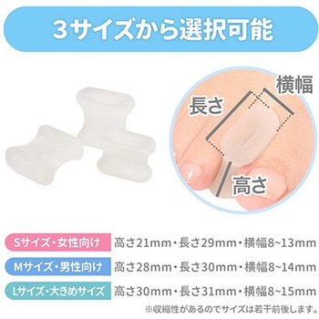 注文コード:60669221 TAKUMED 外反母趾対策 指間ジェルパッド 2個入り X000シリーズ TAKUMED