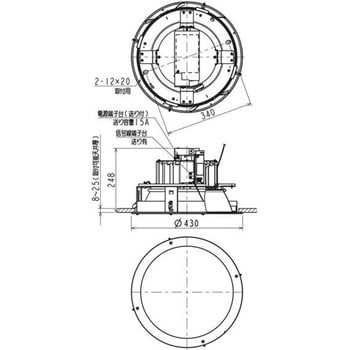 注文コード:60729667 高天井ベースダウンライト GTシリーズ Φ400 軒下用 【受注生産品】 三菱電機