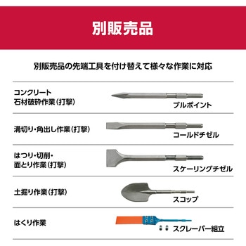 注文コード:60860949 コンクリートハンマ ACH462 京セラインダストリアルツールズ(旧:リョービ)