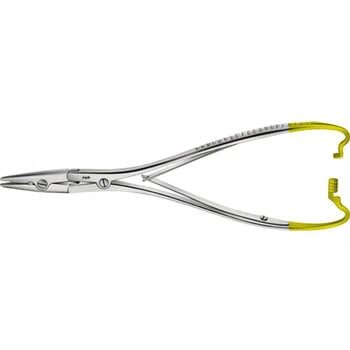 超硬チップ付持針器 エースクラップ 20cm ビー・ブラウンエースクラップ
