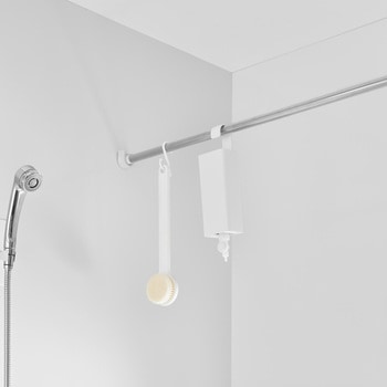 注文コード:60904929 引っ掛けバスルーム詰め替えパウチディスペンサー収納ホルダー タワー S ホワイト 山崎実業