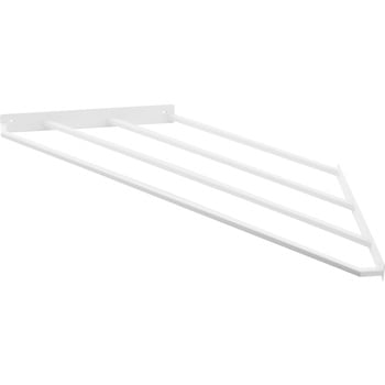 注文コード:60905026 コーナーハンガーラック タワー 石こうボード壁対応 ホワイト 山崎実業