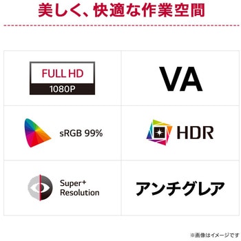 注文コード:60905297 21.5インチ 液晶ディスプレイ(1920x1080/VA/アンチグレア/D-Sub/HDMI/100Hz/3年保証) LG
