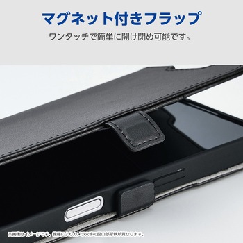 注文コード:60906006 Google Pixel 10 / 10 Pro ケース 手帳型 マグネット 衝撃吸収 ワイヤレス充電可 ハンドストラップ付 - エレコム