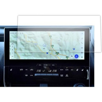 注文コード:60958259 液晶保護フィルム カーナビ  トヨタ bZ4X 12.3インチ 高硬度9H ブルーライトカット メディアカバーマーケット