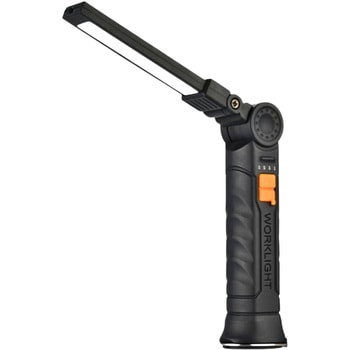 注文コード:61254719 LEDワークライト 充電式 底面マグネット バッテリーインジケーター付き HMD WORKS