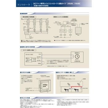 注文コード:61264817 DCファン専用 らくらくコントローラ ソーワテクニカ